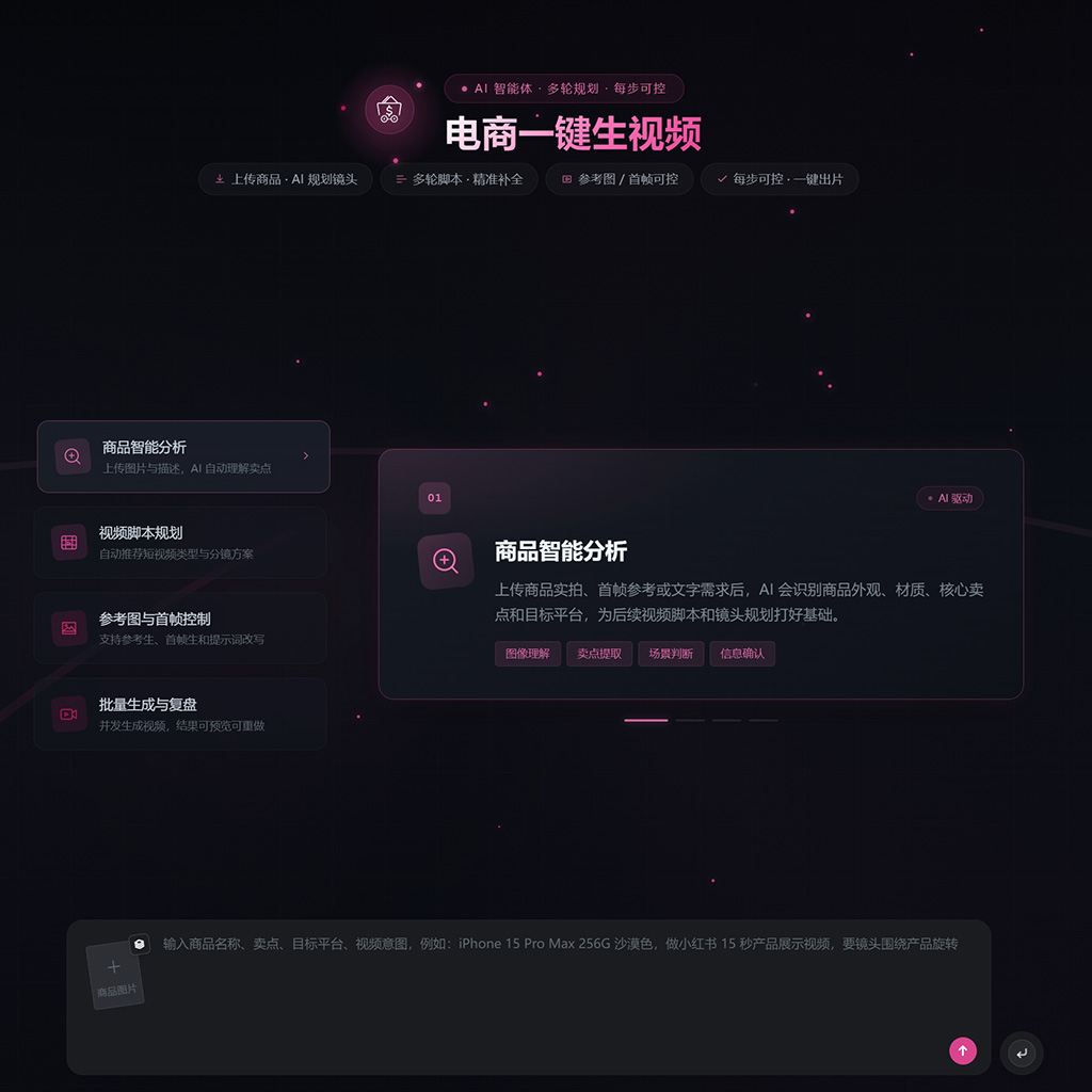 菁选灵创电商短视频与商品视觉案例